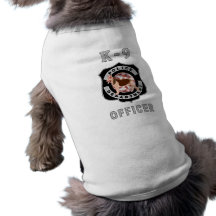 Polis K9 Hund T-shirts