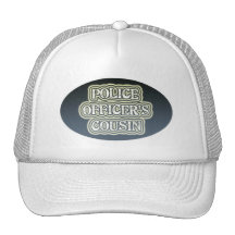 Polis kusin trucker keps