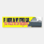 PolisbilTailgating Bildekaler