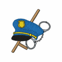 Polisdesign Broderad Tröja