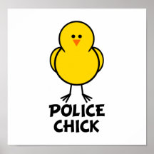 Polisfågelunge Affischer