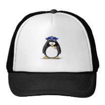 Polispingvin Trucker Keps