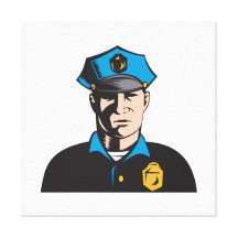 Polispolis Kanvastryck
