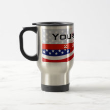 Politisk kampanj CYO-stars och stripes Kaffe Koppar