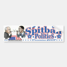 Politiska Spitballs Bildekaler