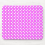 Polka dots i Ultra rosa Mousepad Mus Matta