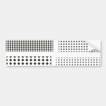 Polkadot mönster bildekaler