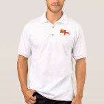 Polo för Sark flaggagolf Tee Shirt