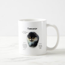 Pomeranian historiedesign mugg