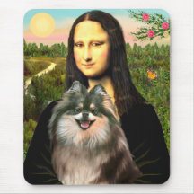 Pomeranian (parti) - Mona Lisa Mus Mattor