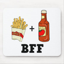 Pommes frites & Ketchup BFF Mus Mattor