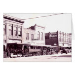 Ponca stad i stadens centrum Oklahoma Hälsnings Kort