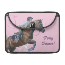 Ponnyn driver! Den rid- rickshawen viftar med slee MacBook Pro Sleeves