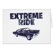 Pontiac 1967 GTO Hälsningskort