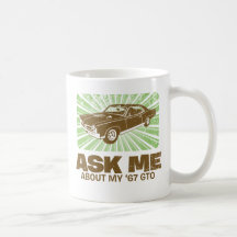 Pontiac 1967 GTO Kaffe Muggar