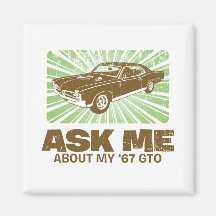 Pontiac 1967 GTO Magneter