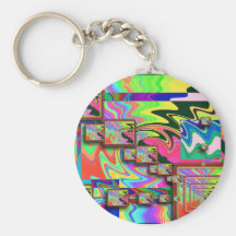 Pop-KONST keychain Nyckel Ring