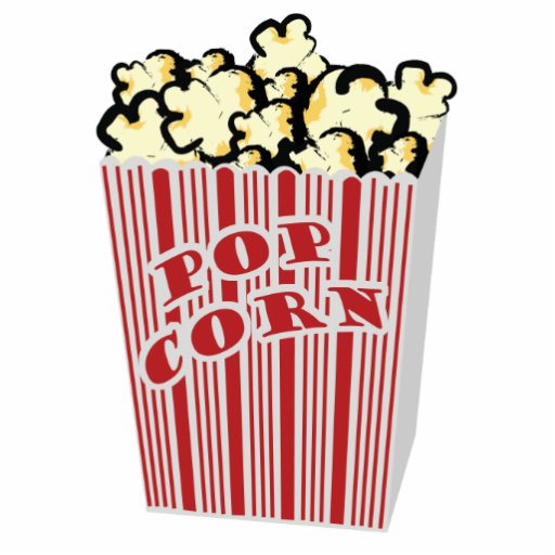 Popcorn Photo Cut Outs