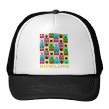 Popkonstbowling Trucker Keps