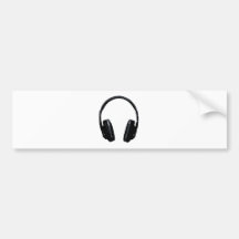 PopkonstHeadphone Bildekal