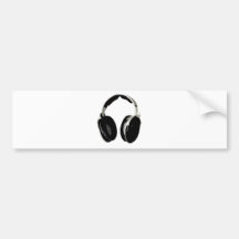PopkonstHeadphone Bildekaler