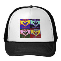 Popkonstkärlek Trucker Keps