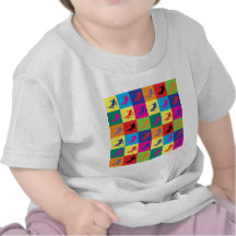 Popkonstskidåkning T-shirts