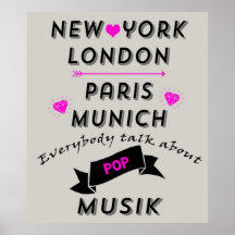 PopMusik affisch