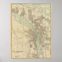 Portland, eller affisch