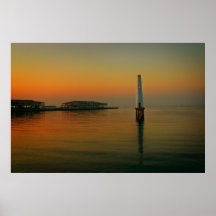 PortMelbourne fyr Print