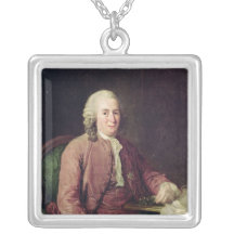 Porträtt av Carl von Linnaeus Hängsmycke