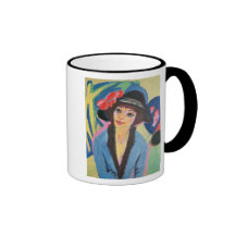 Porträtt av Gerda Kaffe Mugg