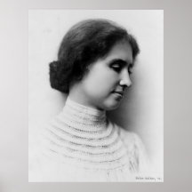 Porträtt av Helen Keller Posters