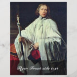 Porträtt av Jacobus Govaerts. Vid anonymt Custom Flyer