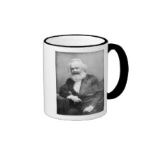 Porträtt av Karl Marx Kaffe Kopp