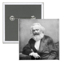 Porträtt av Karl Marx Knappar