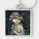 "Porträtt av Ophelia" Keychain nyckelringar