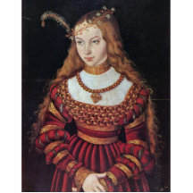 Porträtt av Princess Sybille Av Cleves Som en brud Photo Cut Outs