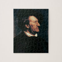 Porträtt av Richard Wagner (1813-83) (olja på canv Jigsaw Puzzles