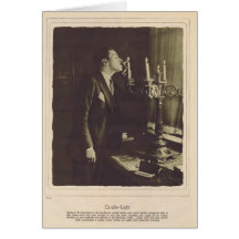Porträtt för Richard Barthelmess tyst filmskådespe Hälsnings Kort
