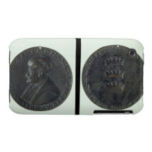 Porträttmedalj, obverse visande Sultan Mehmed II iPhone 3 Case-Mate Skydd