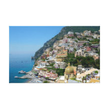 Positano kanvastryck