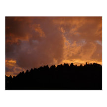 Postkarte Himmel über Aesch