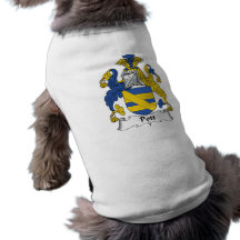 Pott familjvapensköld djurkläder