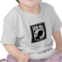 POW-/MIAlogotyp - rektangel Tröja