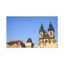 Prague gammal Town i den tjeckiska republiken Canvasduk Med Gallerikvalitet