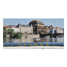 Prague - medborgareTheatre Foto Kort