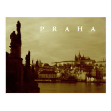 Prague tjeckisk republik vykort