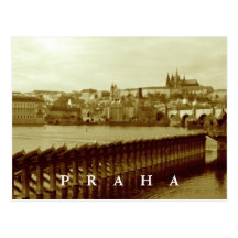 Prague tjeckisk republik vykort
