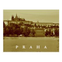 Prague tjeckisk republik vykort